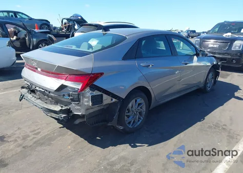 2024 Hyundai Elantra Blue из США, поврежденный, VIN KMHLM4DJ3RU120971